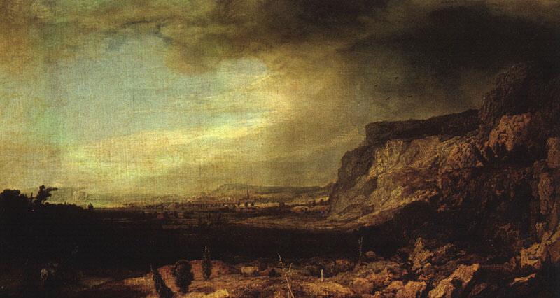 SEGHERS, Hercules Mountainous Landscape  af oil painting image